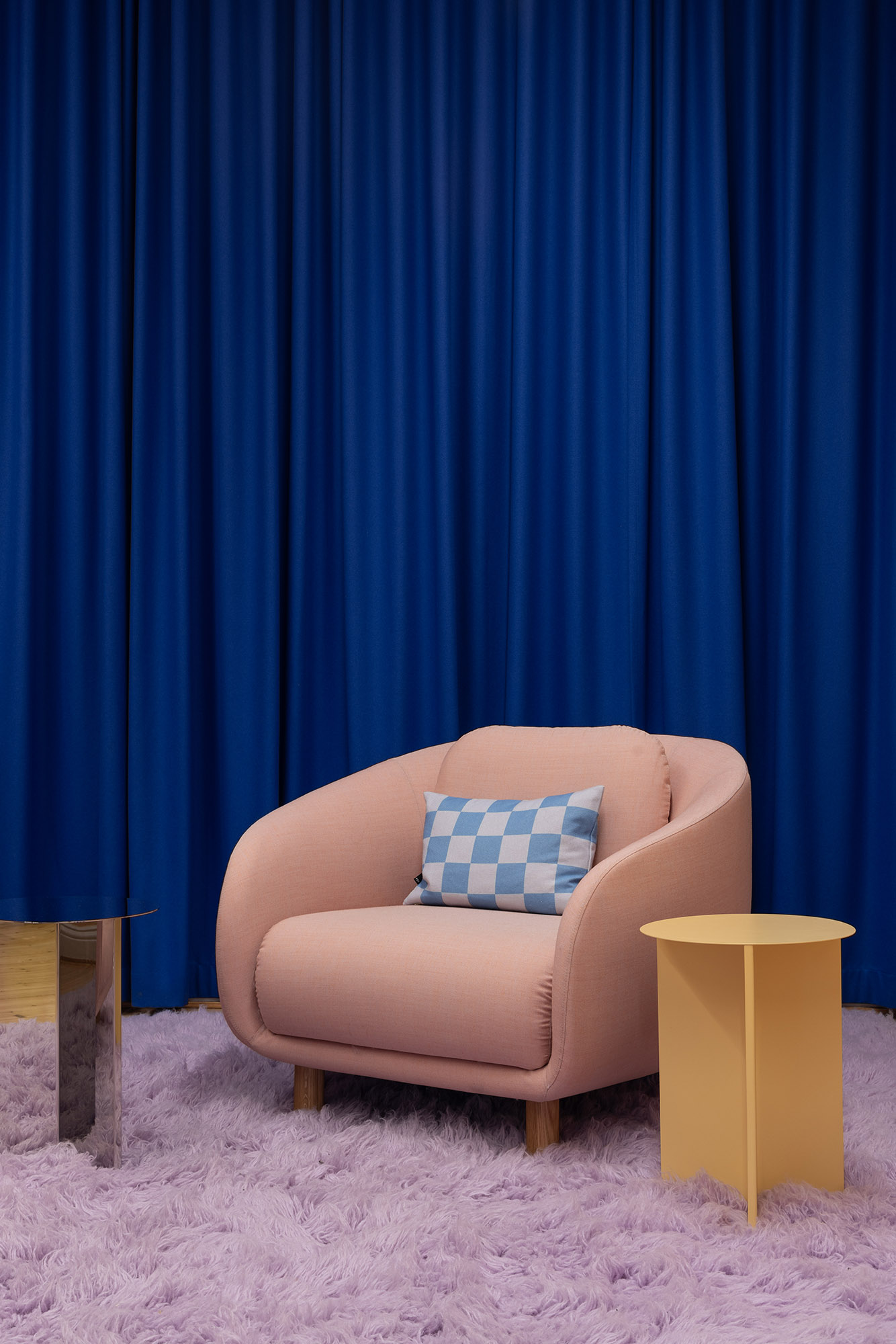 Lasten ja nuorten säätiö Children and Youth Foundation office design studio space curtain