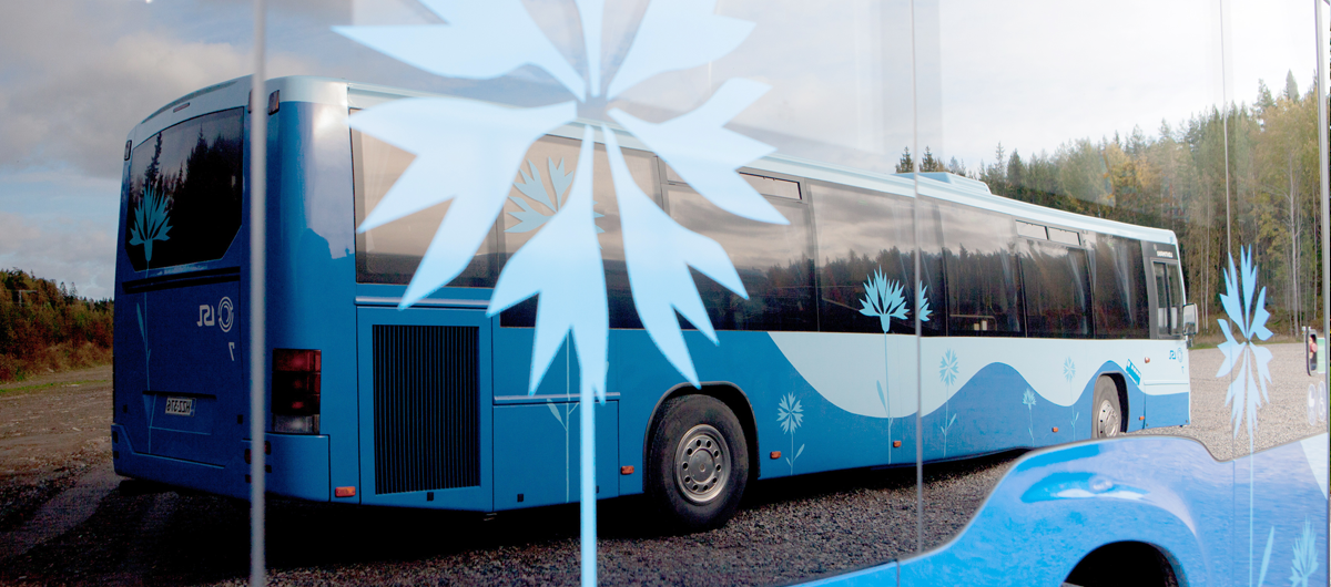 Lahti regional busses brand identity