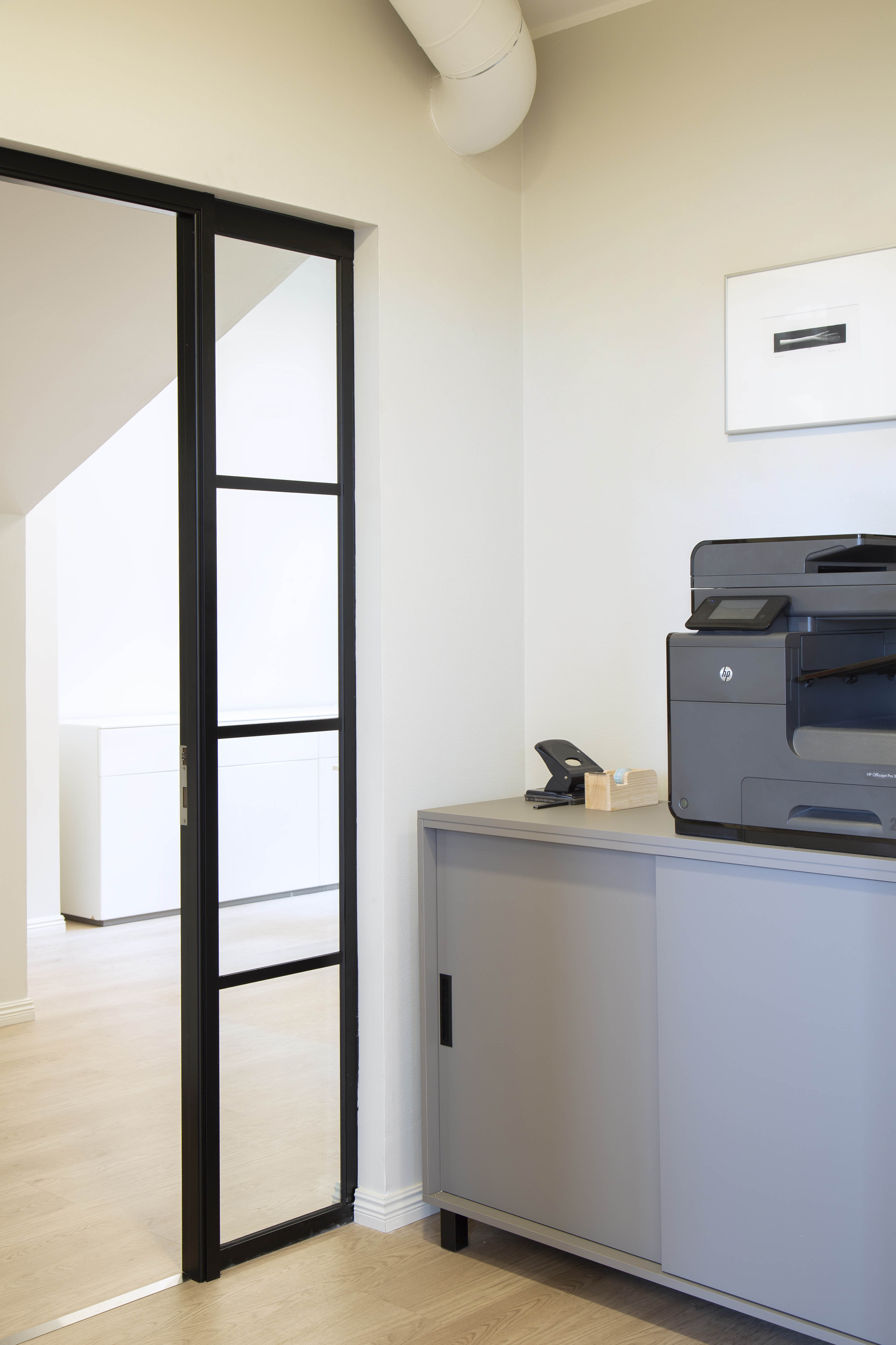 MedEngine office work area printer